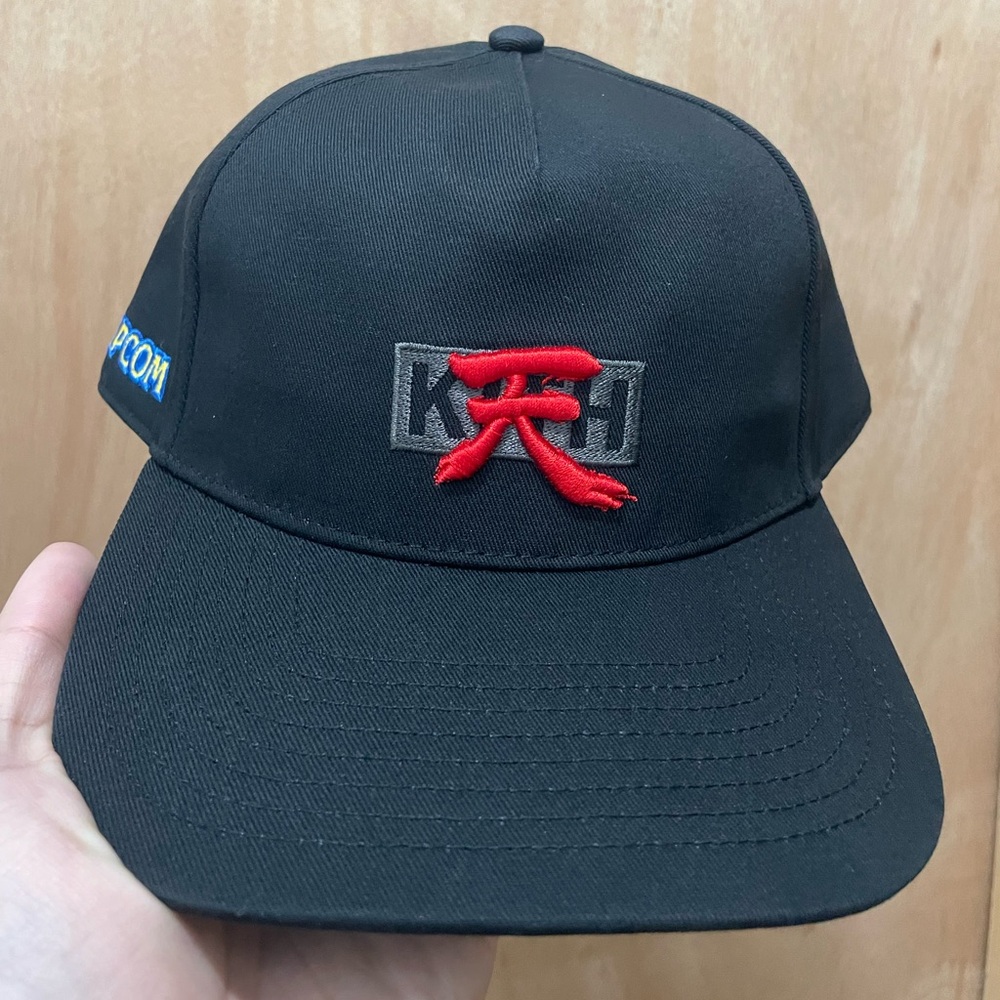 Kith capcom new era akuma twill bay low pinch crown SnapBack brand new